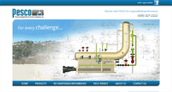 Desktop Screenshot of pescoinc.biz